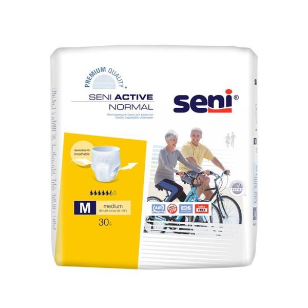 Изображение товара Трусики Сени Сан active Medium Normal впитывающие №30 Трусики Сени Сан active Medium Normal впитывающие №30 фотография