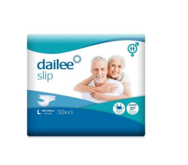 Изображение товара Подгузники для взрослых Dailee Super Large №30 Подгузники для взрослых Dailee Super Large №30 фотография