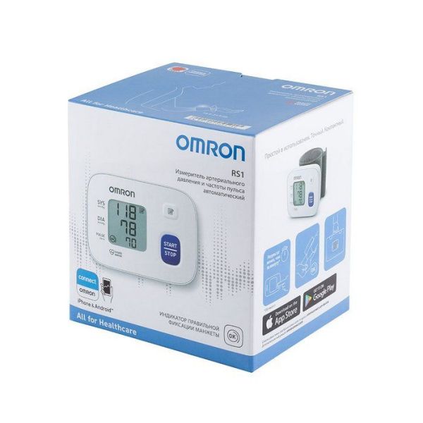 Изображение товара Тонометр Omron RS1 на запястье Тонометр Omron RS1 на запястье фотография