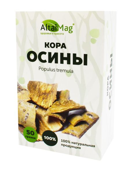 Изображение товара Осина (кора) АлтайМаг, 50г Осина (кора) АлтайМаг, 50г фотография
