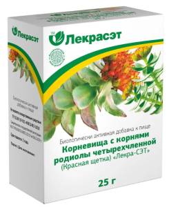 Красная щетка (родиола четырехчленная), 25 г