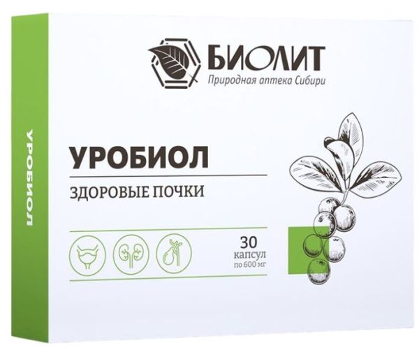 Изображение товара Уробиол комплекс растительных экстрактов Здоровые почки Биолит №30 Уробиол комплекс растительных экстрактов Здоровые почки Биолит №30 фотография