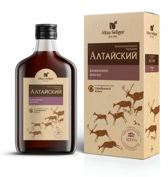 Изображение товара Бальзам алтайский (с каменным маслом) 250мл Бальзам алтайский (с каменным маслом) 250мл фотография