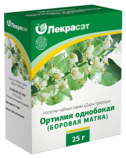 Ортилия однобокая (матка боровая), побеги, 25 г (Лекра-сэт) фотография